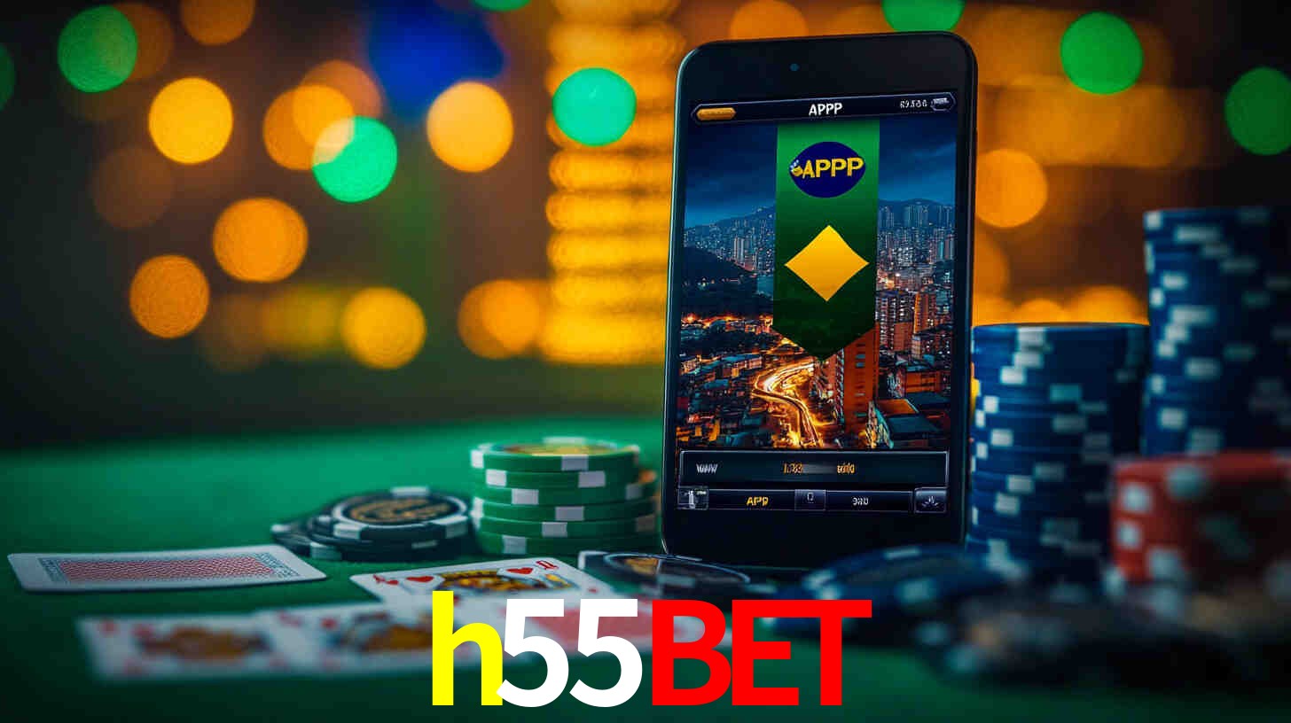 Interface do App h55bet